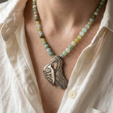 Tree Creeper Beaded Necklace