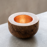 Copper glow bowl