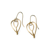 9ct Gold Heart Earrings - No. 63