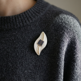 Opal Swirl Brooch - No. 49