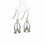 Silver Seed Leaves Earrings