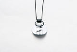 Enamel Dot Marked Pendants - No. 42
