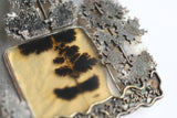 Landscape Agate Brooch - No. 61