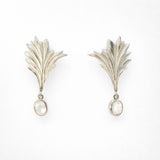 Silver flow moonstone drops