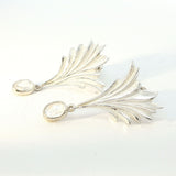 Silver flow moonstone drops
