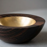 Red Gold Glow Bowl
