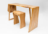 Slim-line desk & stool