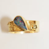 Gold and Opal Ring - No. 15a