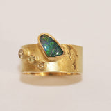 Gold and Opal Ring - No. 22a