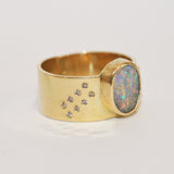 Gold and Opal Ring - No. 28a