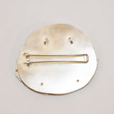 Boat on Stormy Sea Brooch - No. 43