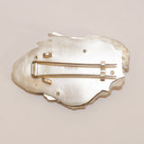Ruby Crystal Brooch - No. 44