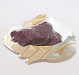 Ruby Crystal Brooch - No. 44