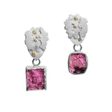 Cobalt Calcite Earrings - No. 1