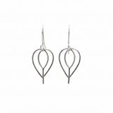 Silver Heart Earrings