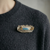 Landscape Opal Brooch - No. 53