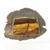 Boy Hiding Behind a Tree Brooch - No. 20