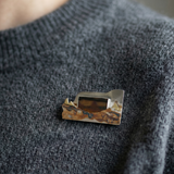 Egyptian Pyramids Brooch - No. 65