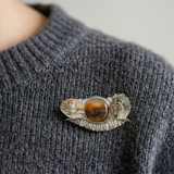 Landscape Agate Brooch - No. 31