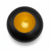 Small golden hollow bowl