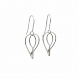 Silver Heart Earrings