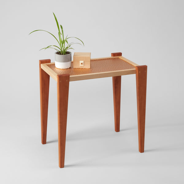 "Hammered and Pinned" Coffee Table