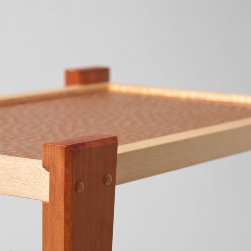 "Hammered and Pinned" Coffee Table