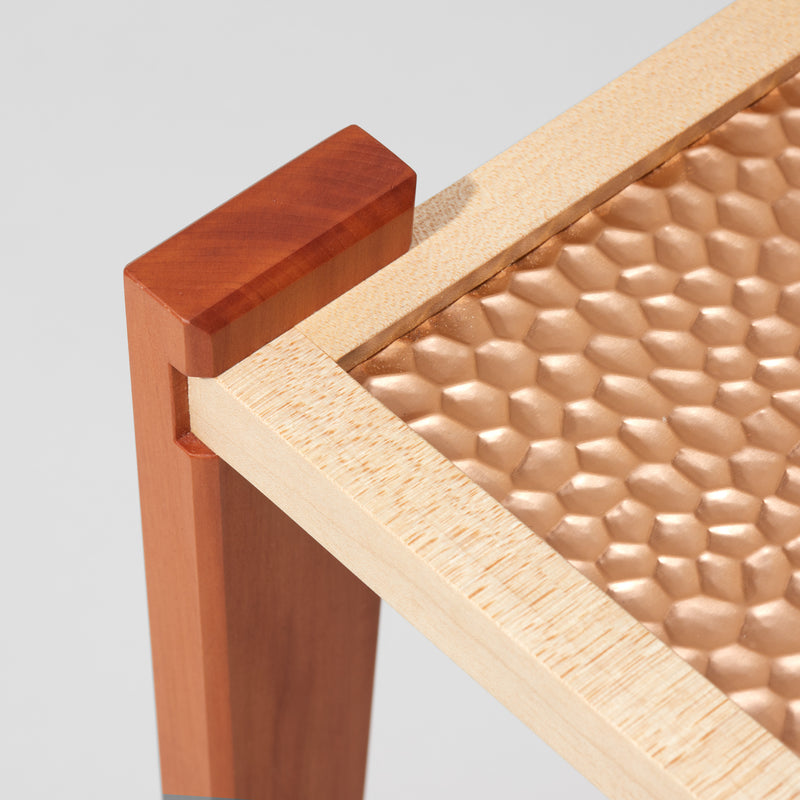 "Hammered and Pinned" Coffee Table