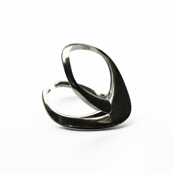 Large Sterling Silver Ring - No. 2