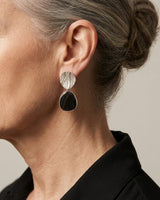 Psilomelane Earrings - No. 34