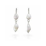 Baroque pearl earrings