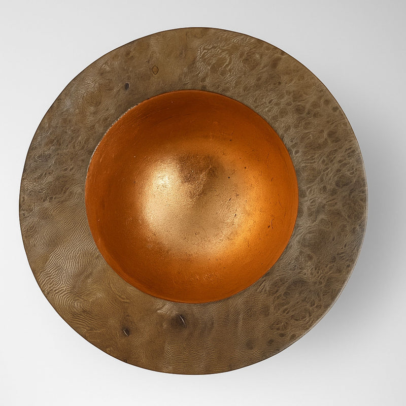 Copper glow bowl