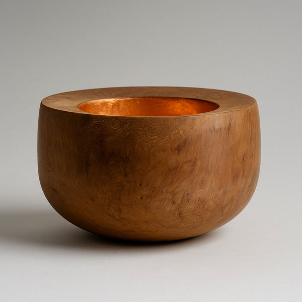 Copper glow bowl