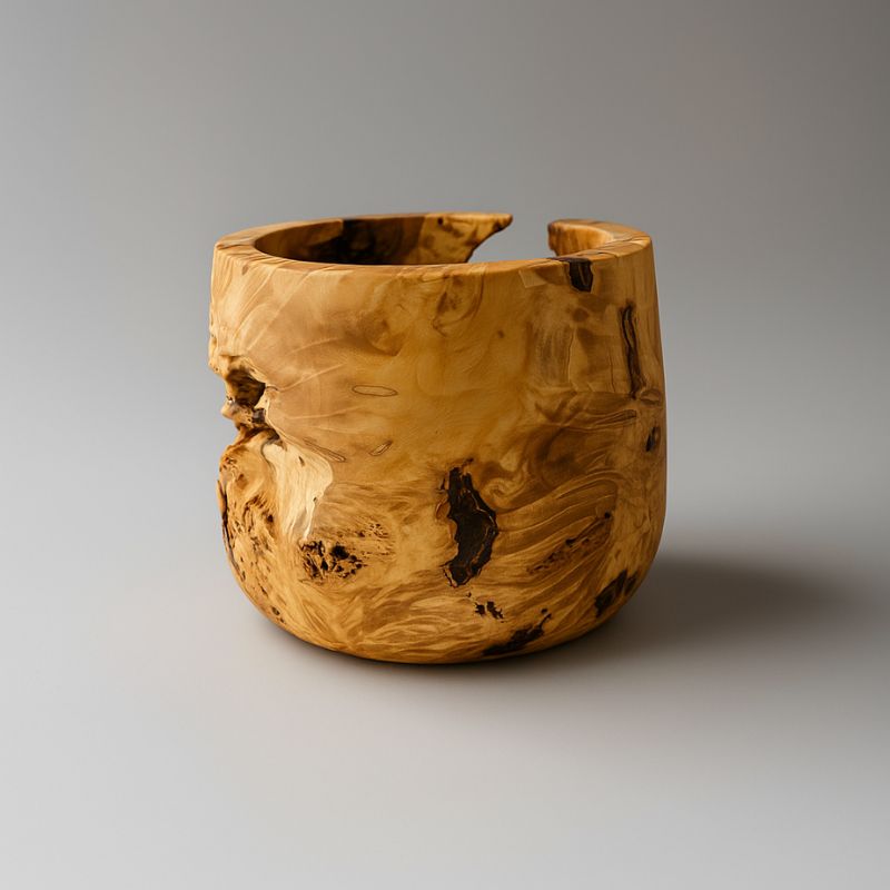 Voided burr vessel