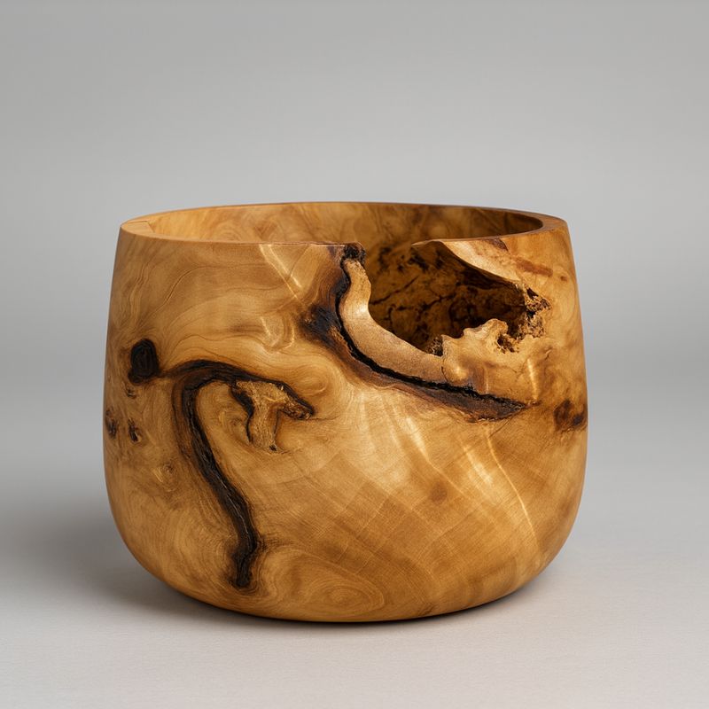 Voided burr vessel