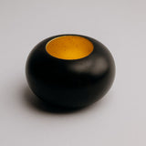 Small golden hollow bowl