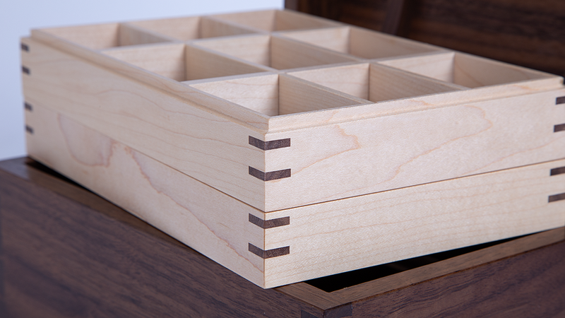 Walnut Jewellery Box