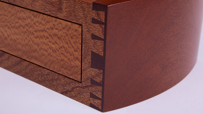 Mahogany Jewellery Box