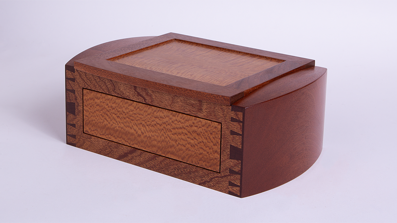 Mahogany Jewellery Box