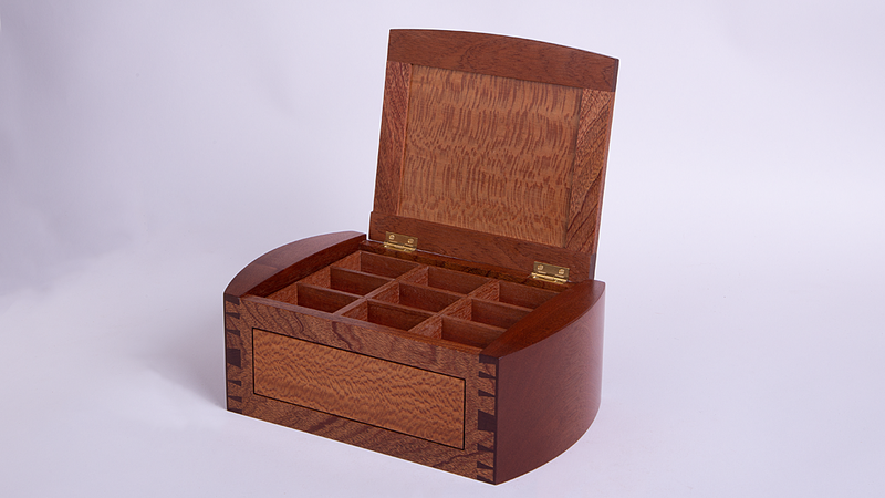 Mahogany Jewellery Box