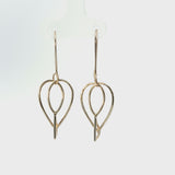 9ct Gold Heart Earrings - No. 63