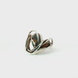 Floral Silver Rings