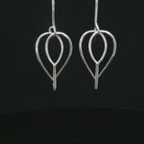 Silver Heart Earrings