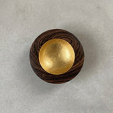 Red Gold Glow Bowl