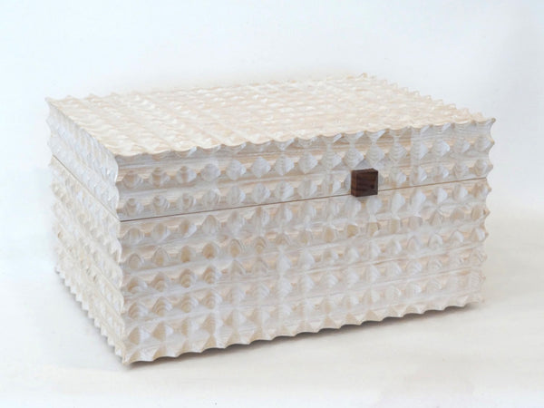 Double Fluted Jewellery Box/ Chest