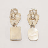 Cobalt Calcite Earrings - No. 1