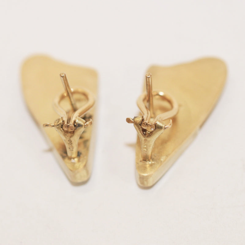 Triangular Earrings - No. 17