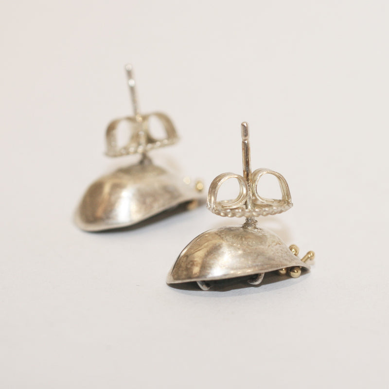 Small Geode Earrings - No. 39