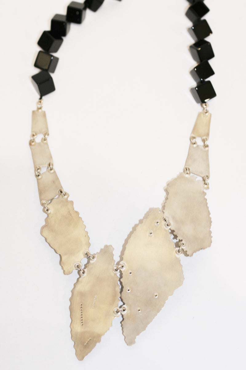 Chalcedony and Diamond Necklace - No. 42