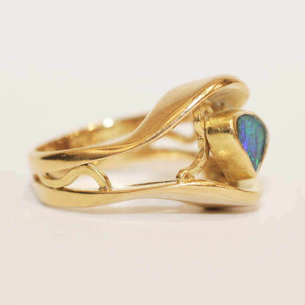 Gold and Opal Ring - No. 1a